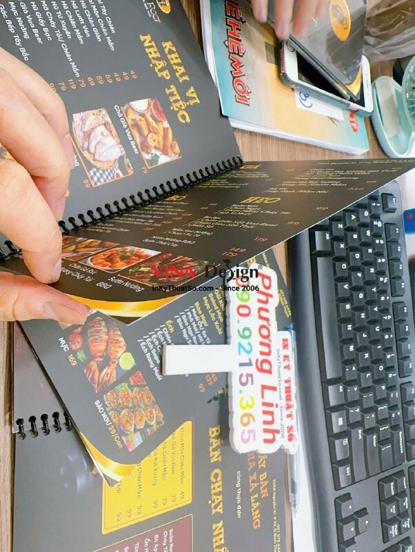 In menu quán beer, nhà hàng beer, vua beer - INKTS652