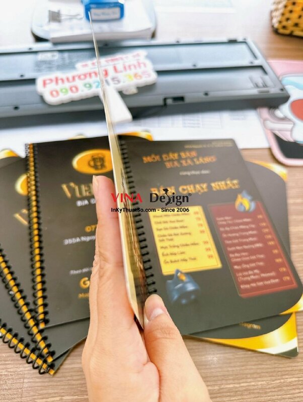 In menu quán bia, nhà hàng bia, craft beer - INKTS545