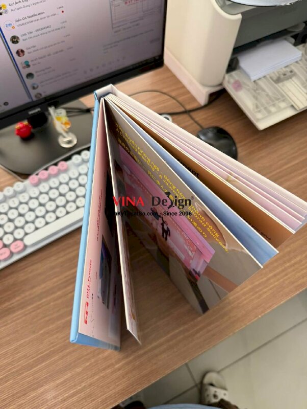 In photobook kỷ niệm công ty khổ A4, nhận in dù chỉ 1 cuốn - INKTS3723