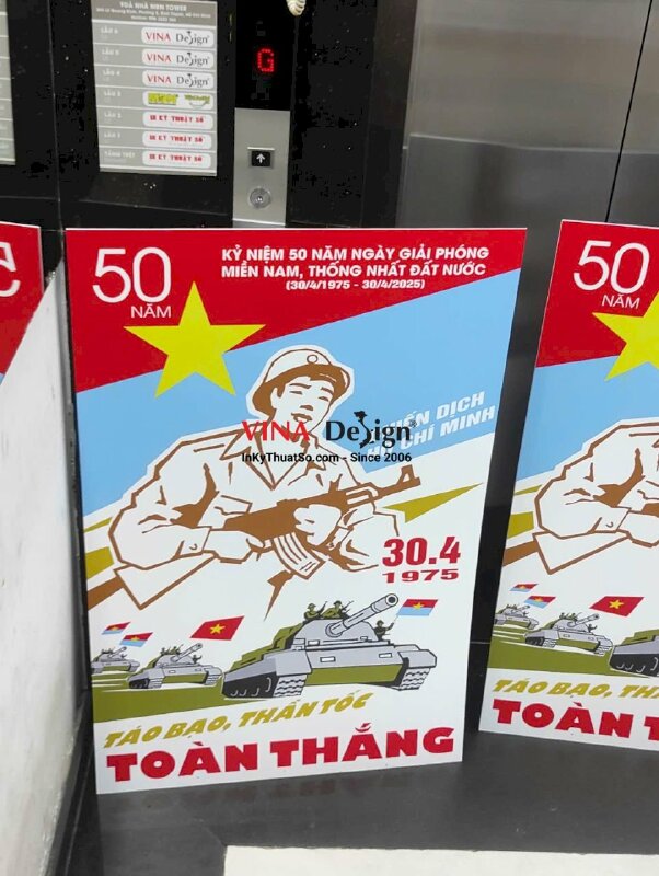 In Poster Formex sự kiện 30/4 ngày Giải phóng miền Nam thống nhất đất nước - INKTS3772