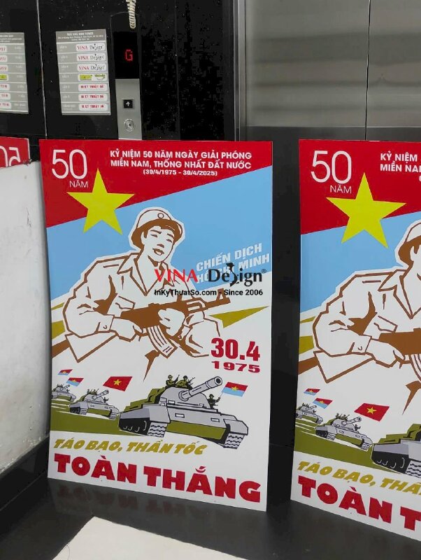 In Poster Formex sự kiện 30/4 ngày Giải phóng miền Nam thống nhất đất nước - INKTS3772