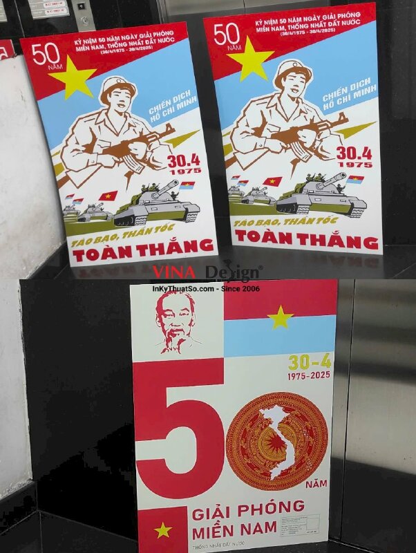 In Poster Formex sự kiện 30/4 ngày Giải phóng miền Nam thống nhất đất nước - INKTS3772