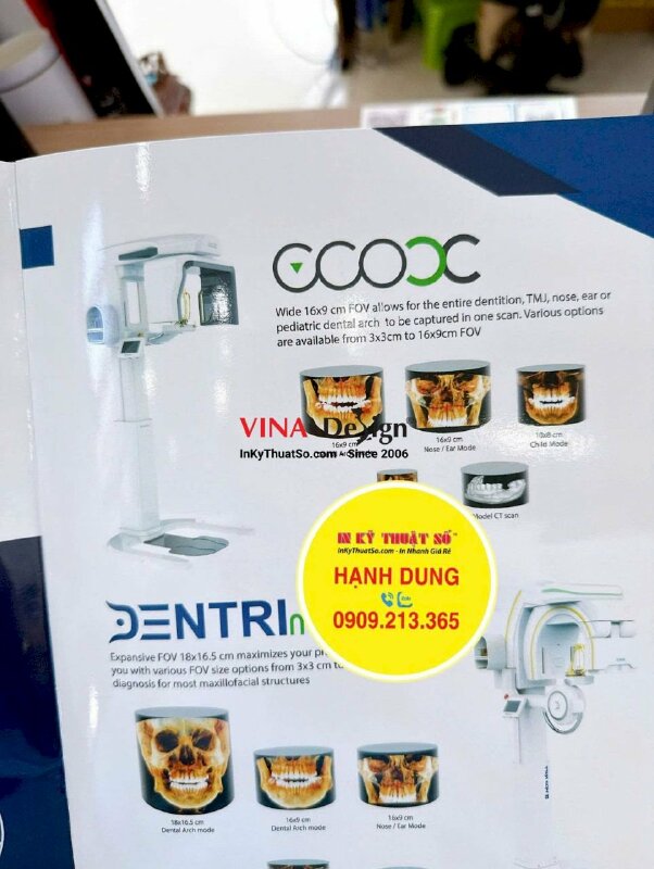 In quyển Catologue giới thiệu sản phẩm máy móc thiết bị y khoa - INKTS3741