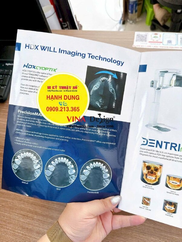 In quyển Catologue giới thiệu sản phẩm máy móc thiết bị y khoa - INKTS3741