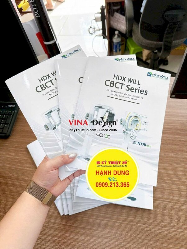 In quyển Catologue giới thiệu sản phẩm máy móc thiết bị y khoa - INKTS3741