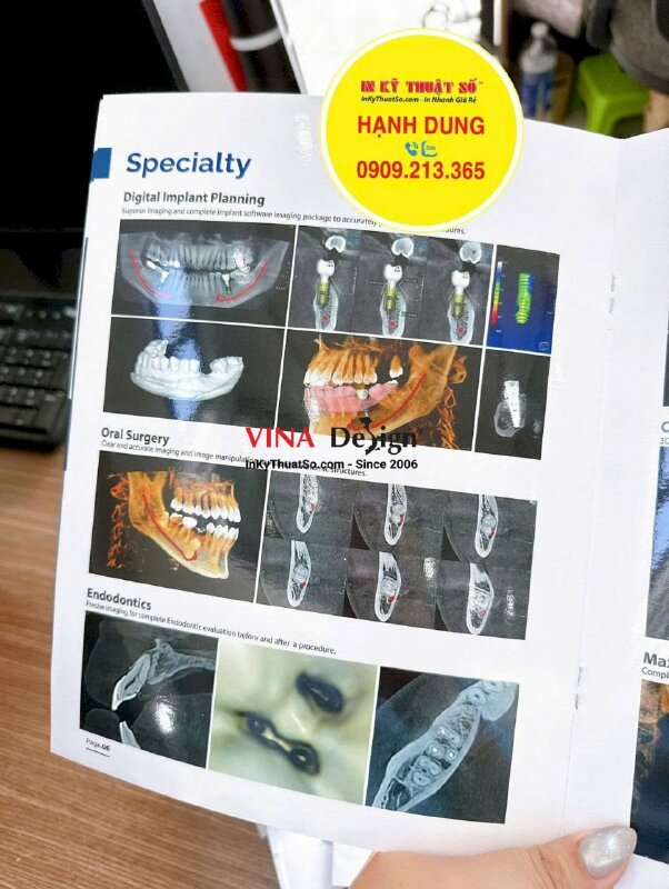 In quyển Catologue giới thiệu sản phẩm máy móc thiết bị y khoa - INKTS3741