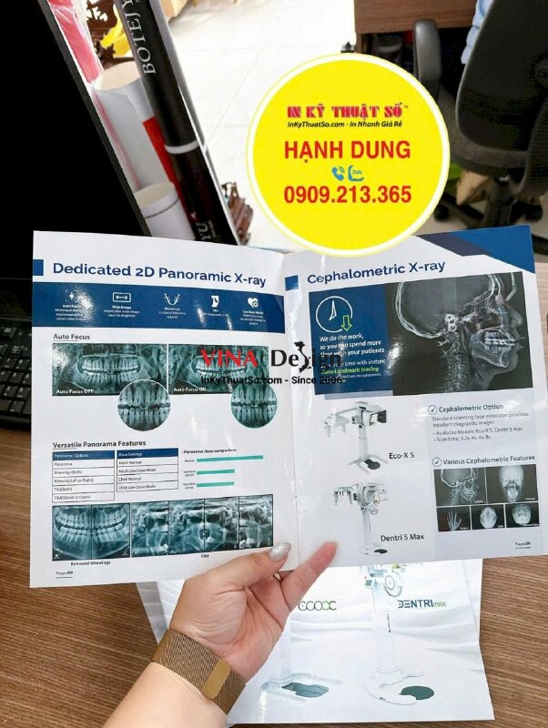 In quyển Catologue giới thiệu sản phẩm máy móc thiết bị y khoa - INKTS3741