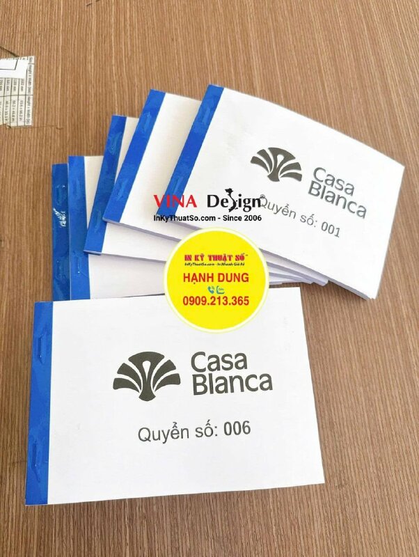 In quyển phiếu thu công ty đầu tư phát triển dịch vụ nghỉ dưỡng chăm sóc sức khỏe - INKTS3750