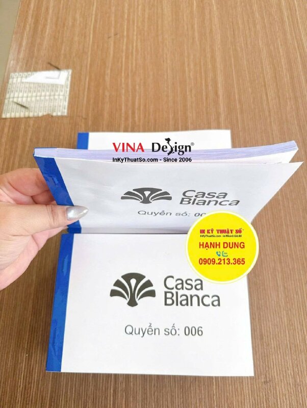 In quyển phiếu thu công ty đầu tư phát triển dịch vụ nghỉ dưỡng chăm sóc sức khỏe - INKTS3750