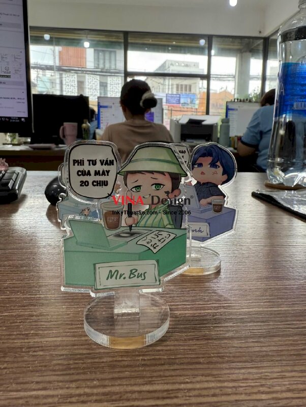 In standee chibi cá nhân hóa cho team làm việc, đồng nghiệp - INKTS3767