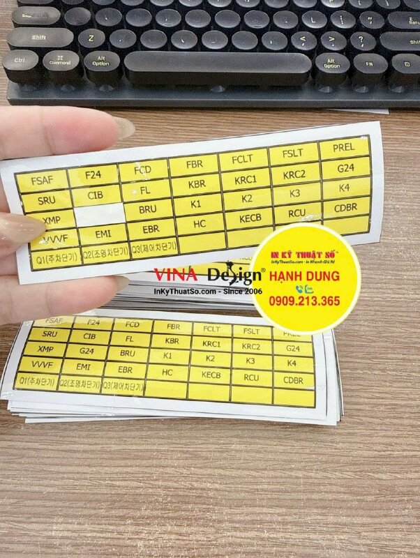 In tem dán bế demi giá rẻ - INKTS82