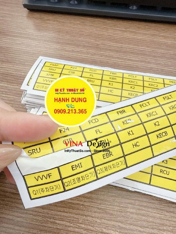 In tem dán bế demi giá rẻ - INKTS82