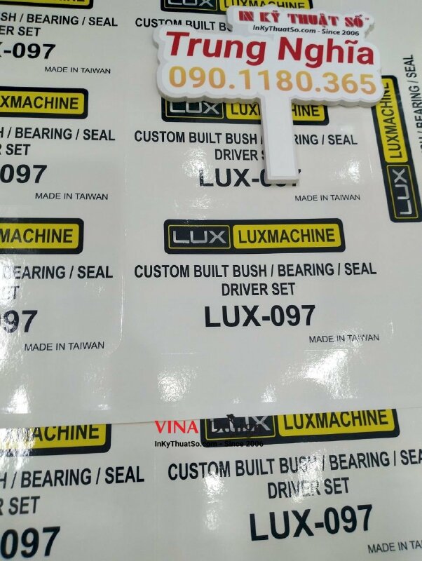 In tem máy móc, thiết bị, dụng cụ, tem nhãn decal - INKTS567
