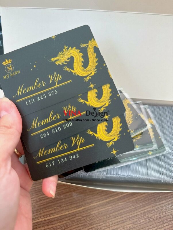 In thẻ Member VIP Massage, thẻ thành viên dịch vụ Massage - INKTS845