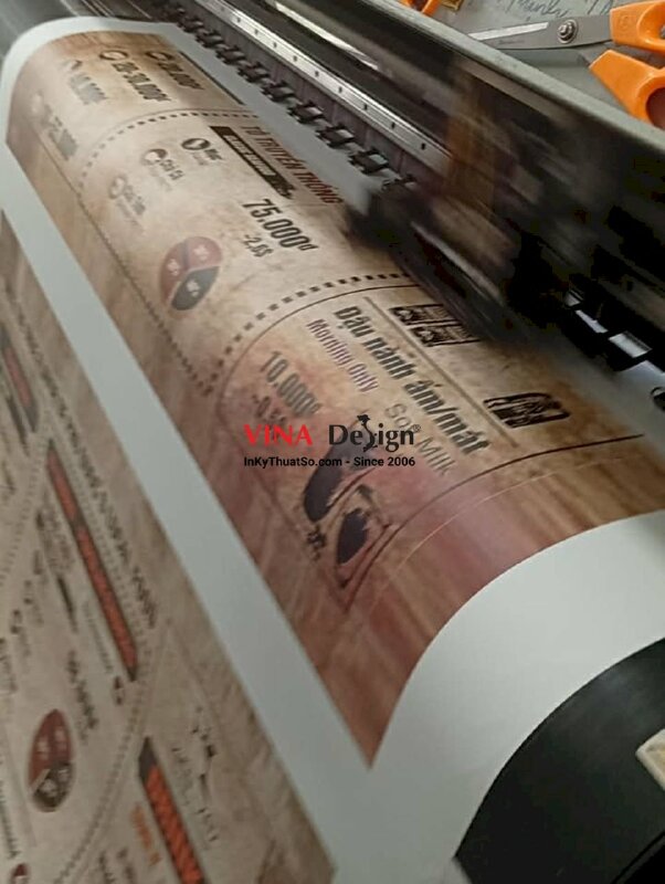 Tranh trang trí quán bún quậy Phú Quốc, in Canvas mực dầu mờ hình món ăn, kể câu chuyện thương hiệu - INKTS3373