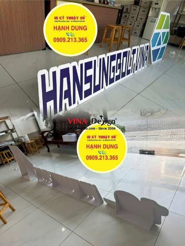 In bảng kỷ niệm 10 năm thành lập công ty từ Formex - INKTS3782