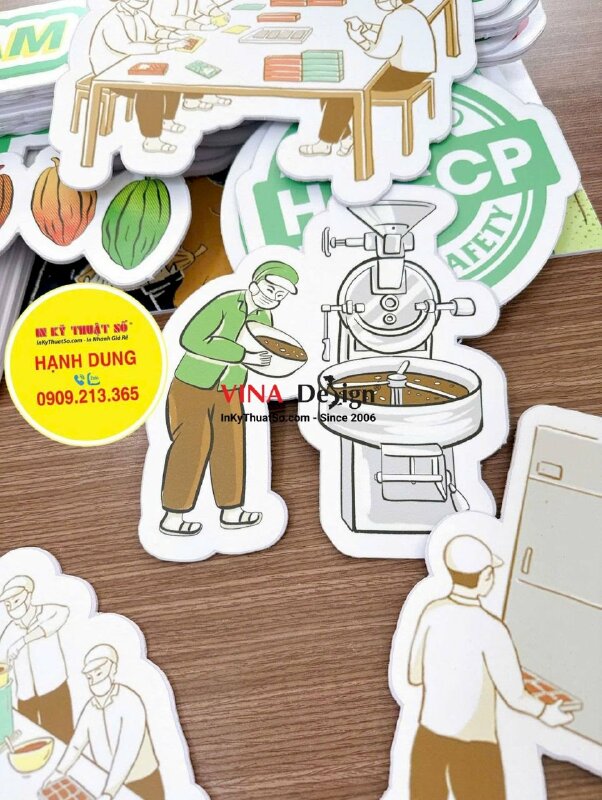 In mô hình trang trí quy trình sản xuất Socola Phú Quốc, in Formex, hàng gửi từ TPHCM đi Phú Quốc - INKTS3792