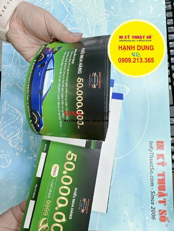 In phiếu mua hàng đóng cuốn, in cuốn voucher cho đại lý phân phối - INKTS867