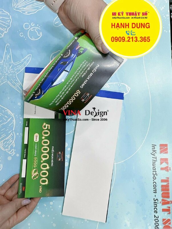 In phiếu mua hàng đóng cuốn, in cuốn voucher cho đại lý phân phối - INKTS867
