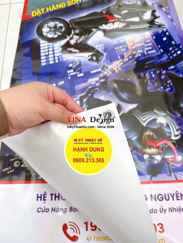 In PP mực dầu giới thiệu sản phẩm mới poster cho hệ thống Head Honda - INKTS3802