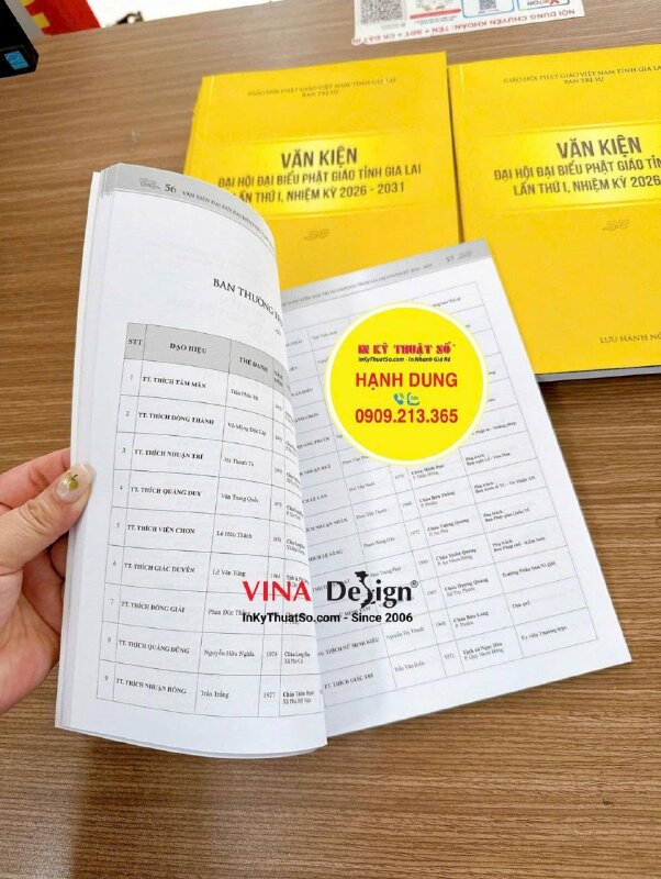 In quyển văn kiện đại hội đại biểu Phật giáo tỉnh, bản lưu hành nội bộ - INKTS3794