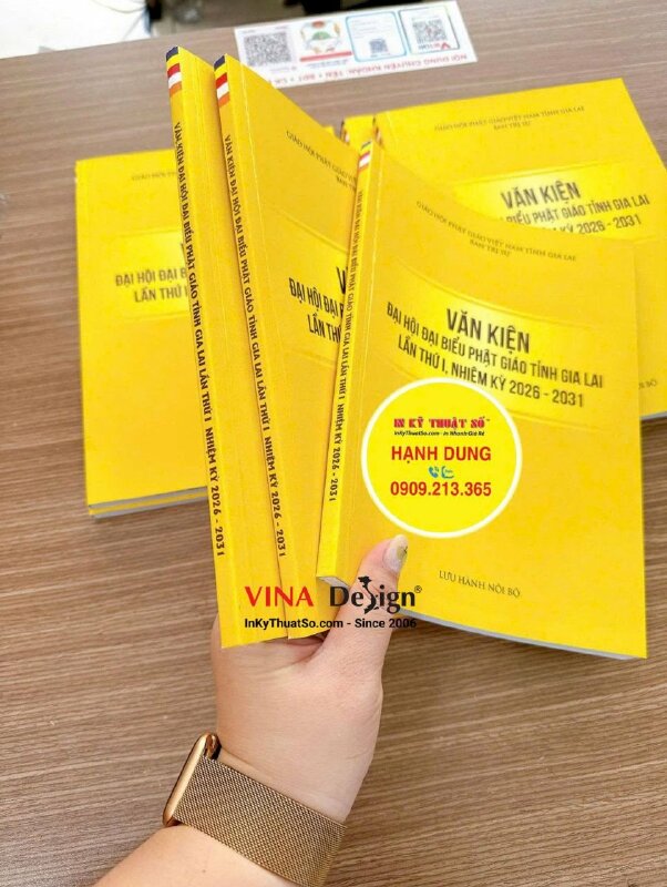 In quyển văn kiện đại hội đại biểu Phật giáo tỉnh, bản lưu hành nội bộ - INKTS3794