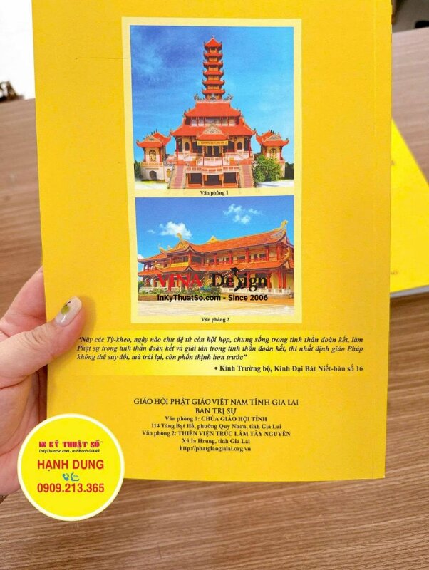 In quyển văn kiện đại hội đại biểu Phật giáo tỉnh, bản lưu hành nội bộ - INKTS3794