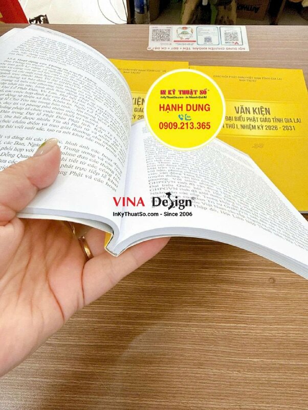 In quyển văn kiện đại hội đại biểu Phật giáo tỉnh, bản lưu hành nội bộ - INKTS3794