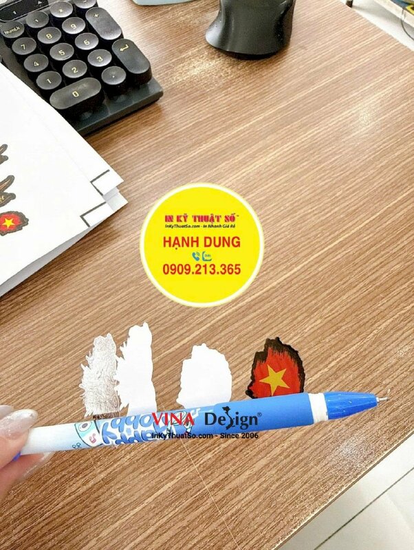 In sticker set decal sữa cán màng mờ, bế theo viền, dàn file in lên khổ 0.5m2 - INKTS3781