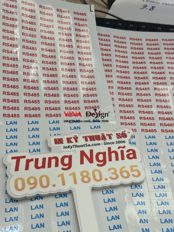 In tem nhãn in kỹ thuật số - INKTS511