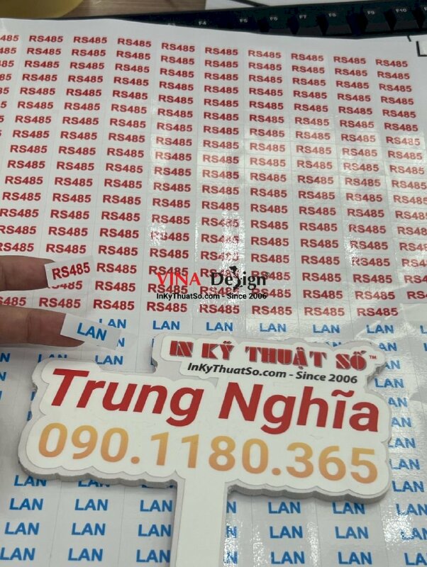 In tem nhãn in kỹ thuật số - INKTS511