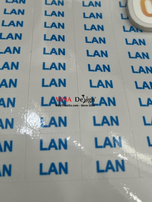 In tem nhãn in kỹ thuật số - INKTS511