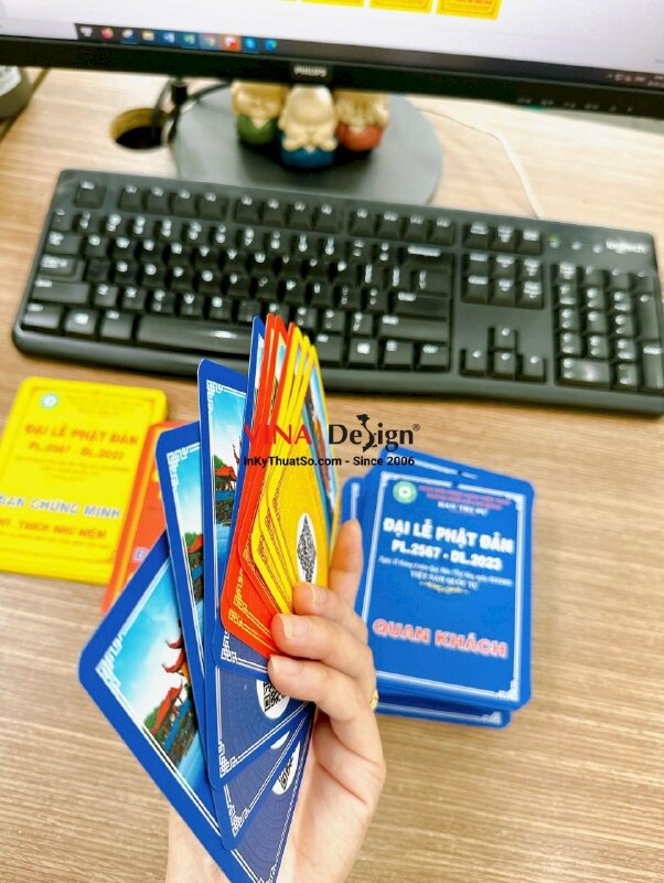 In thẻ ban tổ chức Đại Lễ Phật Đản Vesak - INKTS517