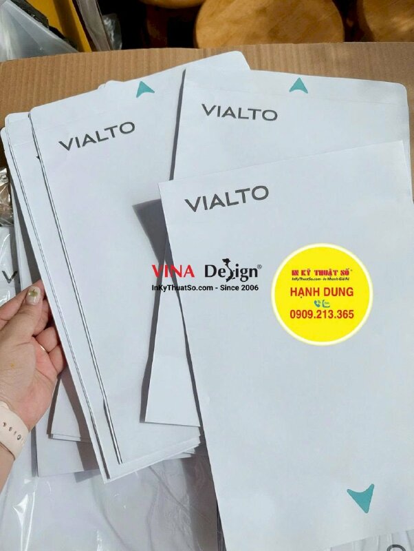 In bao thư lớn doanh nghiệp, bao thư 25cm x 35cm, có keo nắp - INKTS3813