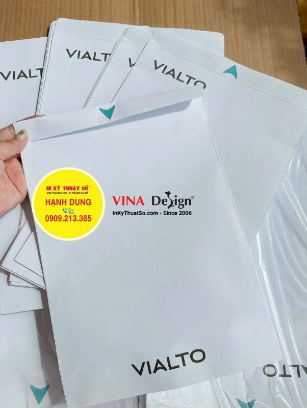 In bao thư lớn doanh nghiệp, bao thư 25cm x 35cm, có keo nắp - INKTS3813