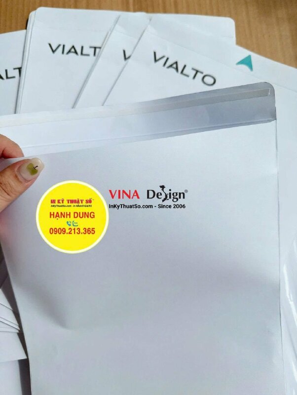 In bao thư lớn doanh nghiệp, bao thư 25cm x 35cm, có keo nắp - INKTS3813