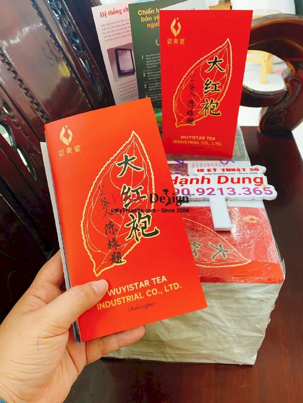 In brochure giới thiệu công ty trà - INKTS494