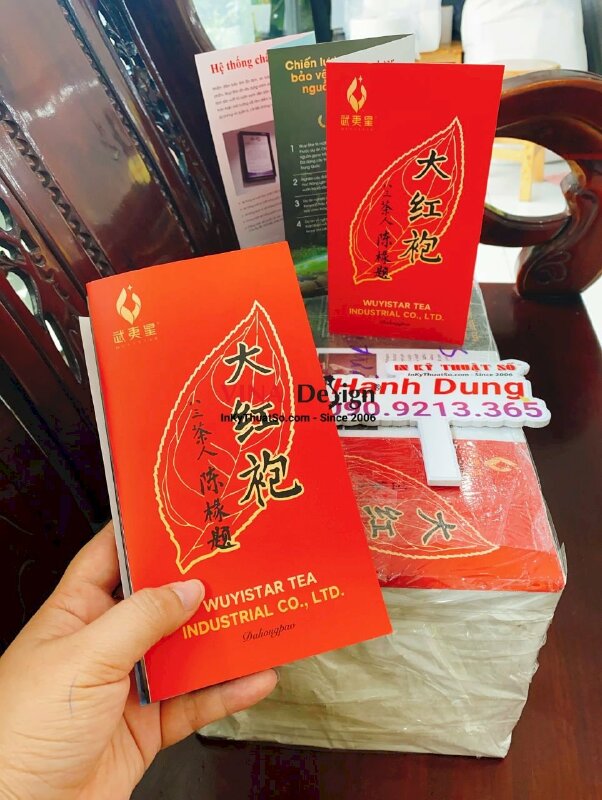In brochure giới thiệu công ty trà - INKTS494