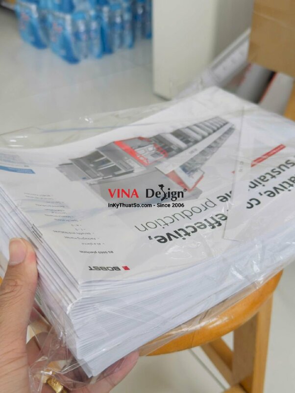 In Catalogue 12 trang 250 cuốn ruột C200gsm bìa C150gsm cán mờ 2 mặt - INKTS20