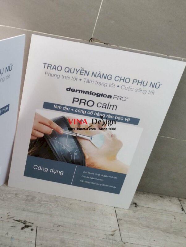 In Formex 1 mặt, gắn mốc treo quảng cáo spa làm đẹp - INKTS357