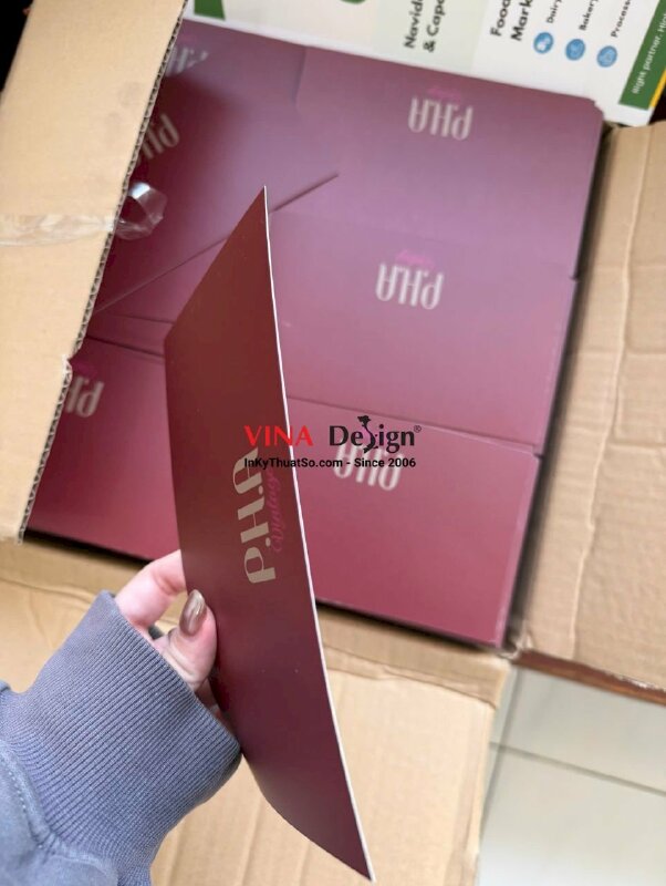 In thank you card shop hàng kí gửi, in offset số lượng lớn card cảm ơn - INKTS3809