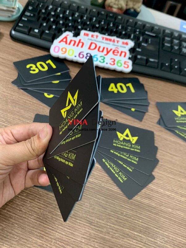 In thẻ từ khách sạn, thẻ chìa khóa khách sạn - INKTS617