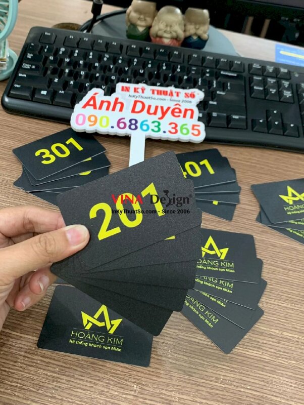 In thẻ từ khách sạn, thẻ chìa khóa khách sạn - INKTS617