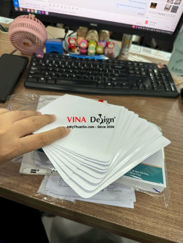 In bao thư kỹ thuật số cho công ty cơ khí và thiết bị, bao thư size nhỏ 22x12cm - INKTS3850
