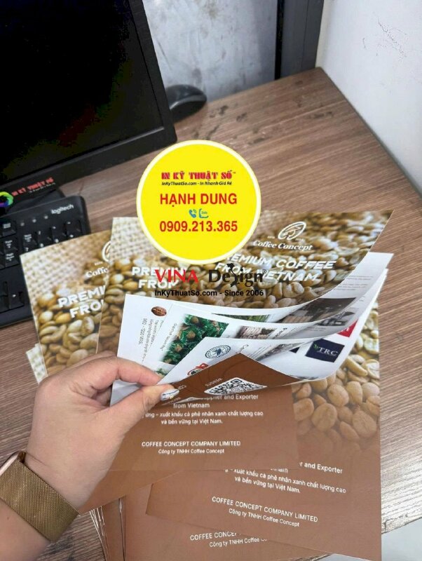 In Catalogue giới thiệu sản phẩm cà phê Việt Nam - INKTS22