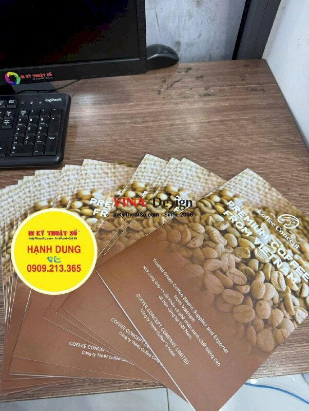 In Catalogue giới thiệu sản phẩm cà phê Việt Nam - INKTS22