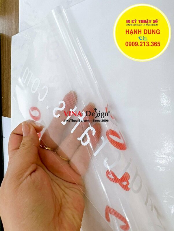 In Decal dán quảng cáo trên xe ô tô, in logo tem xe ôtô doanh nghiệp - INKTS1074