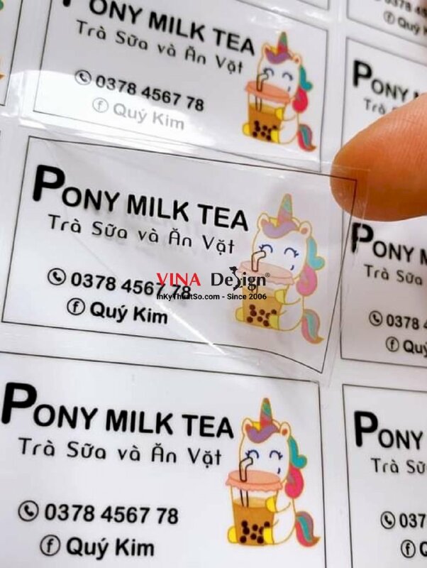 In decal trong suốt tem nhãn ăn vặt, trà sữa - INKTS279