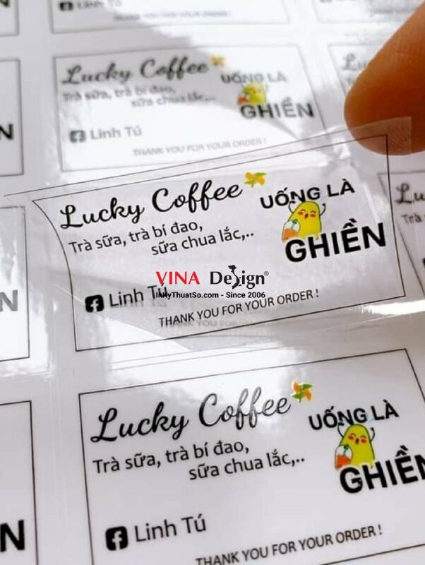 In decal trong suốt tem nhãn ăn vặt, trà sữa - INKTS279