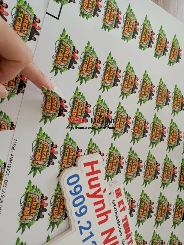 In sticker blockchain game, in sticker theo chủ đề game - INKTS863